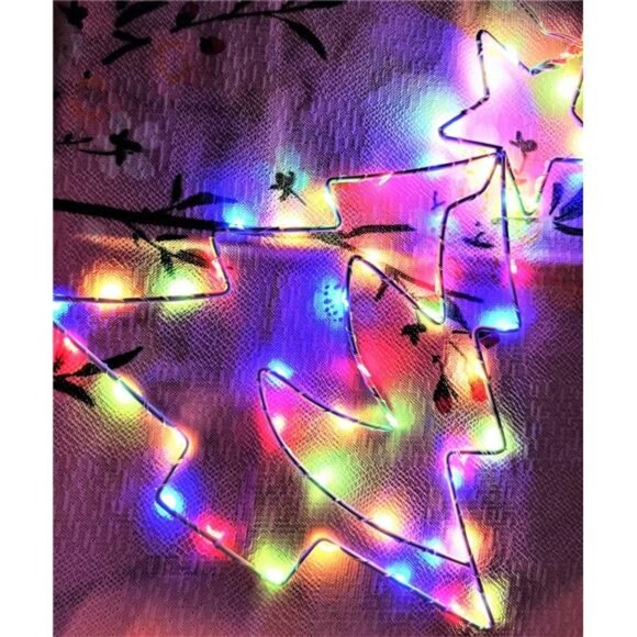 3PCS Remote Control LED Christmas Decorations Window Lights with Timer - Picture 10 of 10